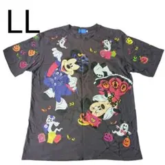 ディズニー ハロウィン Tシャツ LL Dハロ用衣装 リンクコーデ