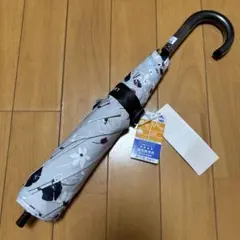 新品★サンドレス　晴雨兼用パラソル　日傘　1級遮光　遮熱　ワンタッチ　ボタニカル 新品☆サンドレス 晴雨兼用パラソル 日傘 1級遮光 遮熱 ワンタッチ
