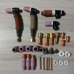 TIG溶接トーチ・ノズル・コレットボディ消耗品セット2.4ミリ(最終価格)