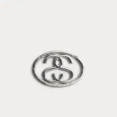 【Stussy】SS LINK CARABINER Silver カラビナ