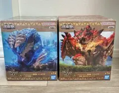 モンスターハンター　鎮座獣 フィギュア リオレウス＆ジンオウガ