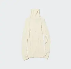 UNIQLO ユニクロ 極暖ヒートテックシームレスリブタートルネックT Sサイズ