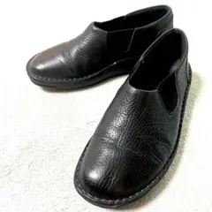 美品　エーオーケー　スリッポン　革靴　ローファー　本革　コンフォートシューズ
