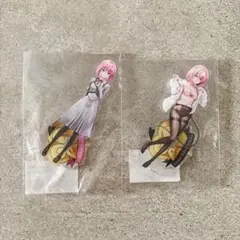 ToLOVEる モモ アクリルスタンド 制服 お着替え 2種 TSUTAYA