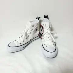 コンバース オールスター ハイカット　ロゴテープ レディーススニーカー 白 24