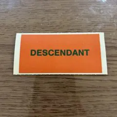 descendant ステッカー 非売品