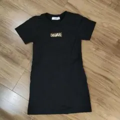 xgirl 半袖ワンピース 120 ブラック