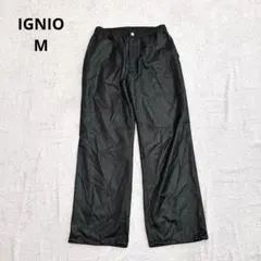 イグニオ【M】ジャージパンツ シャカシャカ 内側メッシュ裾ドロスト ユニセックス