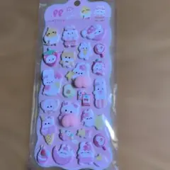 ぷにぷに おしりシール 立体シール　かわいいキャラクター