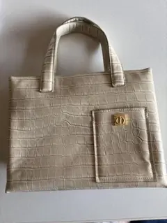 サマンサタバサ　ショルダー　トート2wayバッグ　クロコ型押し