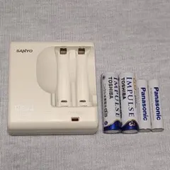 松*介様 SANYO 充電器、東芝　インパルス　単3形・パナソニック　エネループ