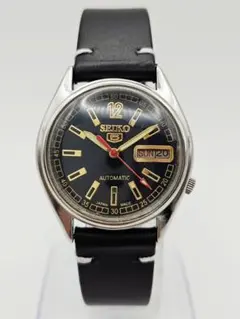 ま*き様 セイコー5 7009 ミッドナイトブルー 自動巻 美品　SEIKO5