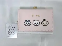 【新品】ちいかわ　がま口財布　お顔　ハチワレ　うさぎ　Avail しまむら