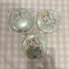 キミトアイドルプリキュア　キュアズキューン　トゥインクル缶バッジ3点