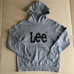 Lee グレー フード付きパーカー L