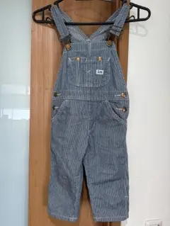 Lee ストライプ　オーバーオール
