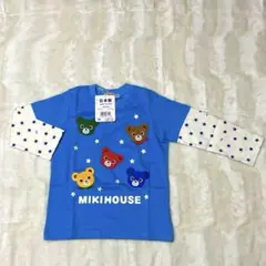 【新品・タグ付き】MIKIHOUSE ミキハウス クマ刺繍 90サイズ