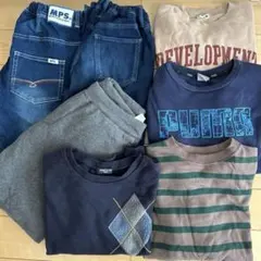 キッズ トレーナー・パンツセット 7点