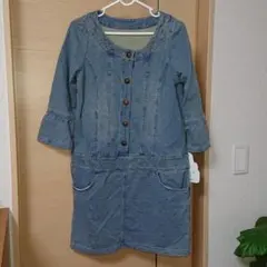 【新品未使用】doll up oops デニムワンピース