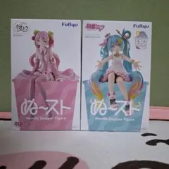 ぬーどるストッパーフィギュア　初音ミク　桜ミク　セット