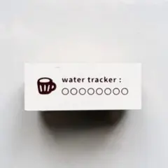 a.moment store スタンプ ウォータートラッカー
