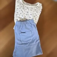 160cm 水色 パジャマ セット