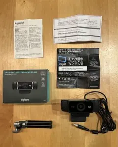 logicool C922n PROHDSTREAMWEBCAM【3脚付き】