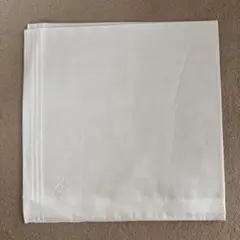 WAKO ホワイトハンカチ E刺繍