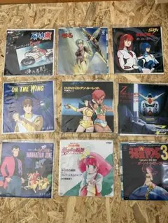 まとめ】アニメ レコード 9枚 - メルカリ