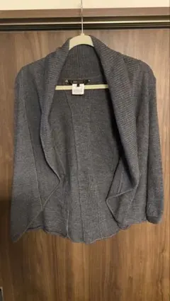 BCBGMAXAZRIA 五分袖 ボレロ カーディガン グレー XXSのサムネイル