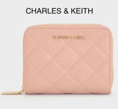 CHARLES & KEITH Alva キルトウォレットLight Pink