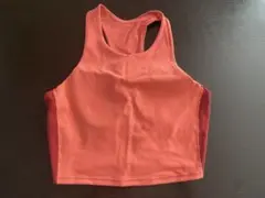 オレンジ タンクトップ Sサイズ