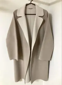 【COMME CA ISM】レディース ロングコート 11号 ピンクベージュのサムネイル
