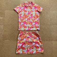 【美品】ニューバランス　new balance セットアップ　ゴルフスカート