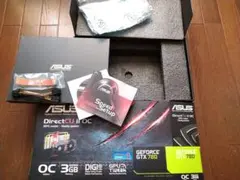 【箱と付属品のみ】ASUS GTX780-DC2OC-3GD5【本体なし】のサムネイル
