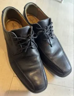 Clarks クラークス　ビジネスシューズ　ブラックのサムネイル