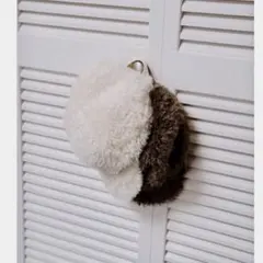 【新品タグ付き】poff Boa fur cap / teddy