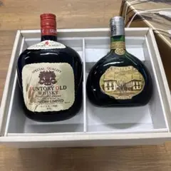 SUNTORY OLD WHISKY 750ml 本体 灰皿セット - メルカリ