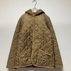 LAVENHAM キルティングジャケット　フード付き　レディース　ブラウン系