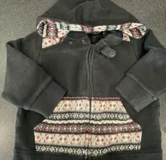 フード取り外し可　90cmパーカー