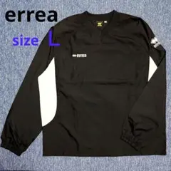 【errea/エレア】美品 ピステ サッカーウェア 防寒 L ブラック