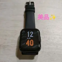【美品】スマートウォッチ ブラック