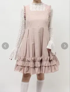 merry jenny タックフリルワンピース