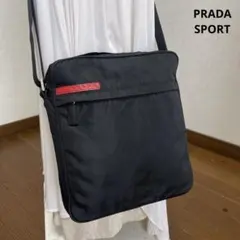 ◇ 美品 PRADA SPORT プラダスポーツ ショルダーバッグ ブラック ◇のサムネイル