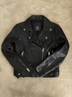 ZARA TRFレザーライダースジャケット ZARA - 新品☆ZARA trf ザラ レザーテイストライダース