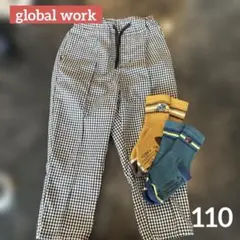 global work ギンガムチェック　パンツ BREEZE靴下セットのサムネイル