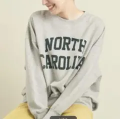 【BEAUTY&YOUTH】ＢＹカレッジプリントスウェットプルオーバー