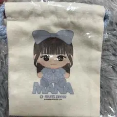 FRUITS ZIPPER ランダムカプセルver2 真中まな巾着