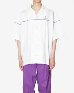 【kolor 24SS】開襟シャツ ホワイト サイズ1のサムネイル