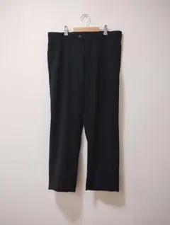 90s ARMANI アルマーニ ワイド スラックス ブラックのサムネイル